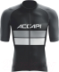 Велоджерси Accapi Short Sleeve Shirt Full Zip / B0020-06 (XXL, графитовый) - 