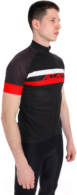 Велоджерси Accapi Short Sleeve Shirt Full Zip / B0220-02 (S, черный)