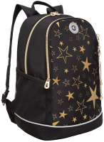 Школьный рюкзак Grizzly RG-363-5 (черный) - 