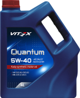 Моторное масло Vitex Quantum 5W40 A3/B4 / v301509 (4л) - 