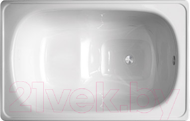 Ванна стальная Smavit Cassia Mini Terma 105x70 (штамповка под сиденье, термошумоизоляция)