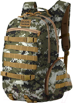 Рюкзак туристический ECOS MB-07 / 105590 (милитари)