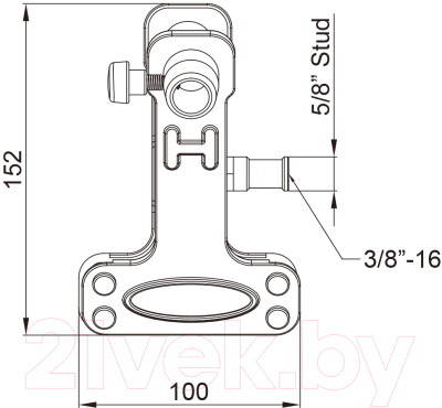 Зажим для студийного оборудования Kupo Ali Clamp / KCP-360