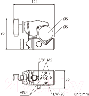 Зажим для студийного оборудования Kupo Convi Clamp / KCP-700 (серебристый)