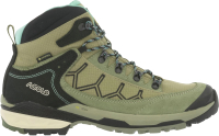 Трекинговые ботинки Asolo Falcon Evo GV ML Dry / A40063-B112 (р. 4.5, Weeds/Aqua Green) - 