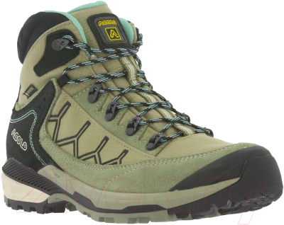 Трекинговые ботинки Asolo Falcon Evo GV ML Dry / A40063-B112 (р. 4.5, Weeds/Aqua Green)