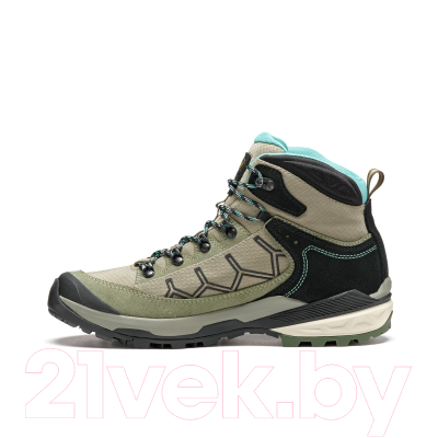 Трекинговые ботинки Asolo Falcon Evo GV ML Dry / A40063-B112 (р. 7.5, Weeds/Aqua Green)