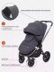 Миниатюра изображения товара Детская универсальная коляска Rant Flex Pro 3 в 1 2023 / RA075 (Graphite)