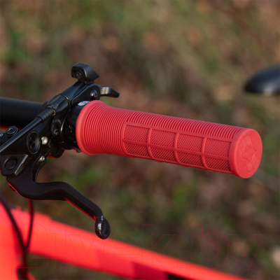 Грипсы для велосипеда Oxford Driver Lock-on MTB Grips / HG805R (красный)