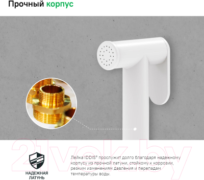 Лейка гигиенического душа IDDIS Bidet 020BBLGi20