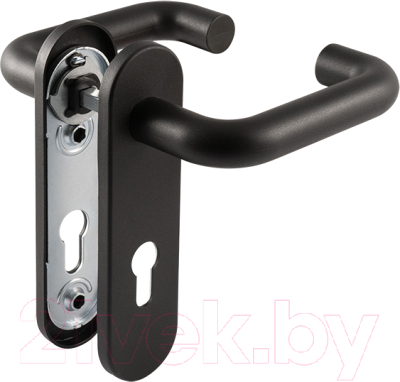 Изображение товара Ручка дверная Нора-М ПП-02-72 (нейлон черный)