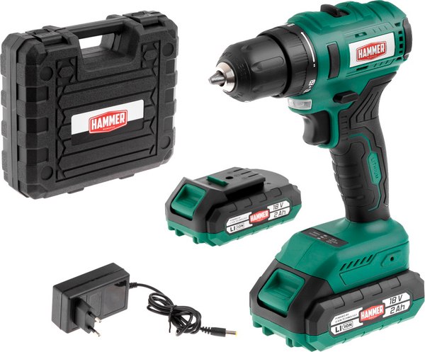 Аккумуляторная дрель-шуруповерт Hammer Flex ACD18BL