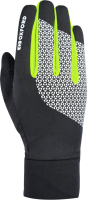Велоперчатки Oxford Bright Gloves 1.0 / GBR01B (XS, черный) - 