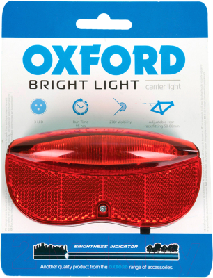 Фонарь для велосипеда Oxford Bright Light Carrier Rear LED LD744