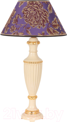 Прикроватная лампа Bogacho Маргарита АС / 32004 (фиолетовый)