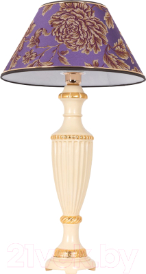 Прикроватная лампа Bogacho Маргарита АС / 32004 (фиолетовый)
