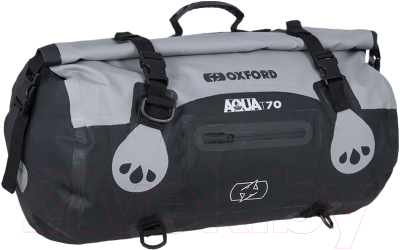 Спортивная сумка Oxford Aqua T-70 Roll Bag OL483 (серый/черный)