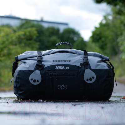 Спортивная сумка Oxford Aqua T-50 Roll Bag OL482 (серый/черный)