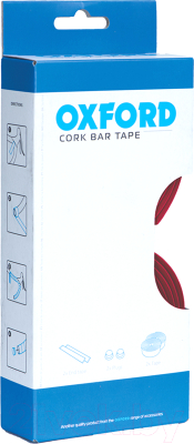 Обмотка руля для велосипеда Oxford Cork Tape / HT614R (красный)