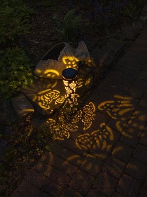 Садовая фигура-светильник Чудесный Сад 635 Поляна Бабочек
