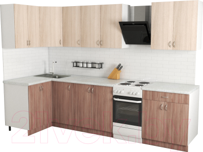 

Готовая кухня Хоум Лайн, Агата 1.2x2.5
