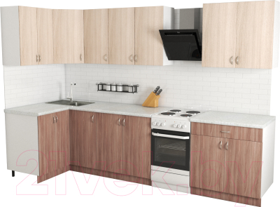 

Готовая кухня Хоум Лайн, Агата 1.2x2.6