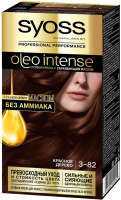 

Крем-краска для волос Syoss, Oleo Intense стойкая 3-82
