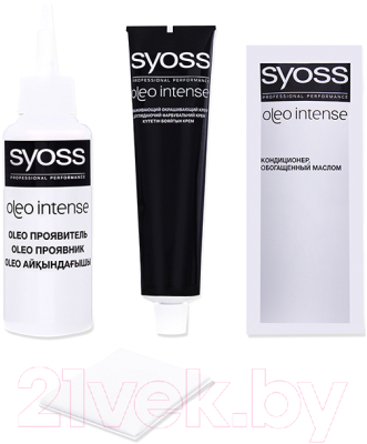 Крем-краска для волос Syoss Oleo Intense стойкая 3-86 (темный шоколад)