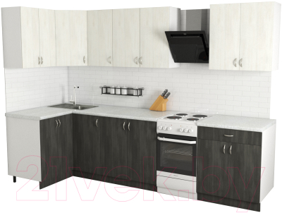 

Готовая кухня Хоум Лайн, Агата 1.2x2.5