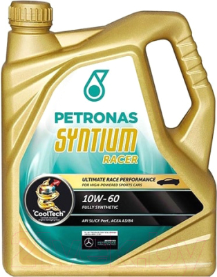 Моторное масло Petronas Syntium Racer 10W60 70000K1YEU/17994019 (4л)