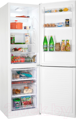 Холодильник с морозильником Nordfrost NRB 152 W