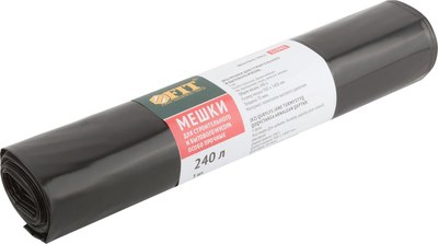 Пакеты для мусора FIT 11945 (5шт, 240л)