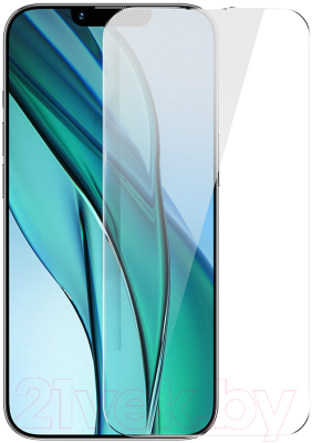Набор защитных стекол для телефона Baseus Crystal для iPhone 14/13/13 Pro / SGBL100002 (2шт)