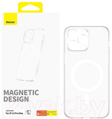 Чехол-накладка Baseus Lucent Magsafe для iPhone 13 Pro Max / P60157202203-02 (прозрачный)