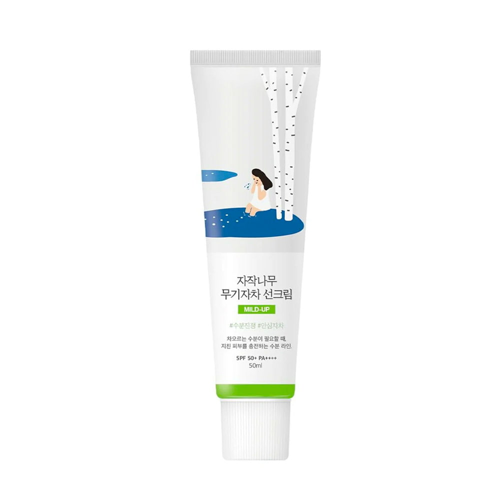 Крем солнцезащитный Round Lab Mild-up Sunscreen SPF50+PA++++ с березовым соком (50мл)