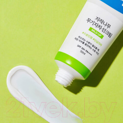 Крем солнцезащитный Round Lab Mild-up Sunscreen SPF50+PA++++ с березовым соком (50мл)