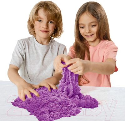 Кинетический песок Космический песок K015 (2кг, фиолетовый)