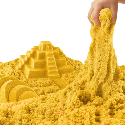 Кинетический песок Космический песок K018 (2кг, желтый)