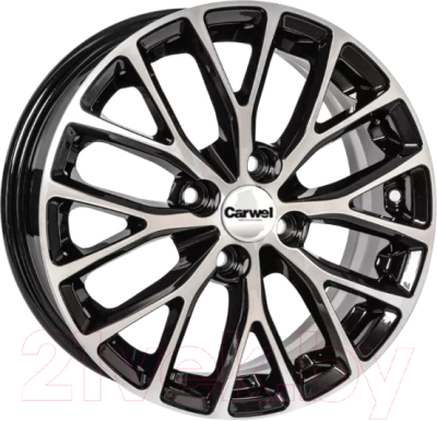 Изображение товара Литой диск Carwel Хуко 15x6" 4x100мм DIA 60.1мм ET 50мм ABT