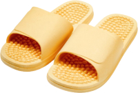 Тапочки домашние Amaro Home Healthy Feet Открытый нос / HOME-4018HF1-Yel-38 (р.38-39, желтый) - 