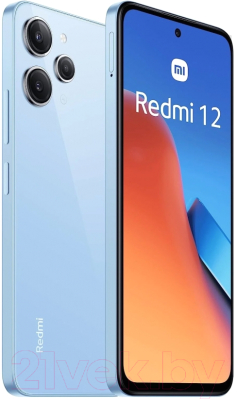 Смартфон Xiaomi Redmi 12 8GB/256GB без NFC (голубое небо)