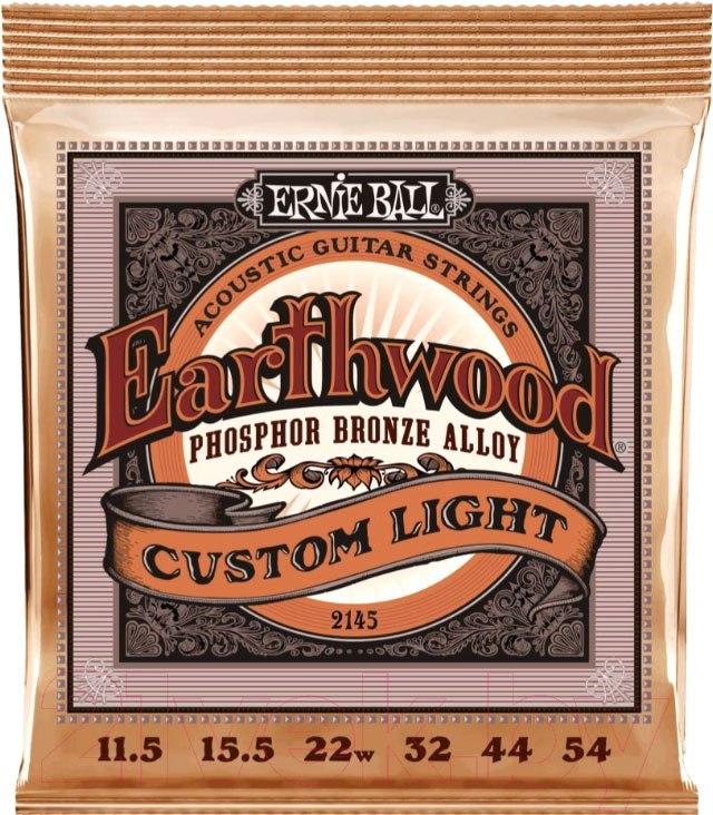 Струны для акустической гитары Ernie Ball 2145
