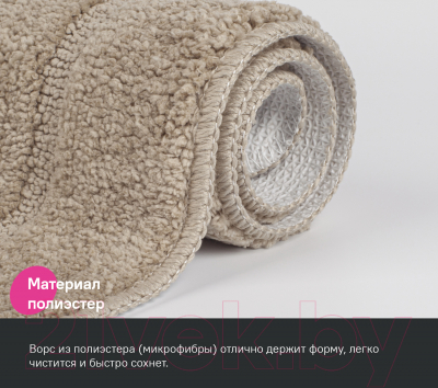 Набор ковриков для ванной и туалета IDDIS Promo PSET03Mi13