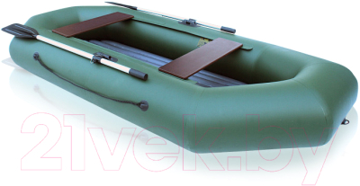 Надувная лодка Leader Boats Компакт-280 НД / 4252022 (зеленый)