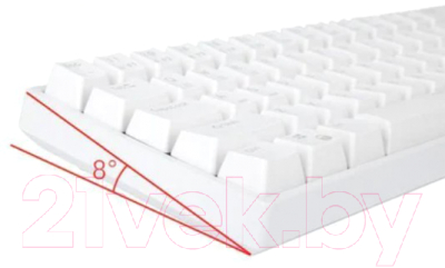 Клавиатура Royal Kludge RK68 Plus (белый, Red Switch)