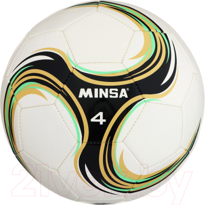 Футбольный мяч Minsa Spin 9376733 (размер 4)