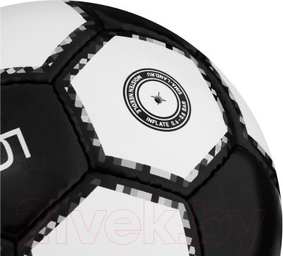 Футбольный мяч Minsa Black 9376735 (размер 5)