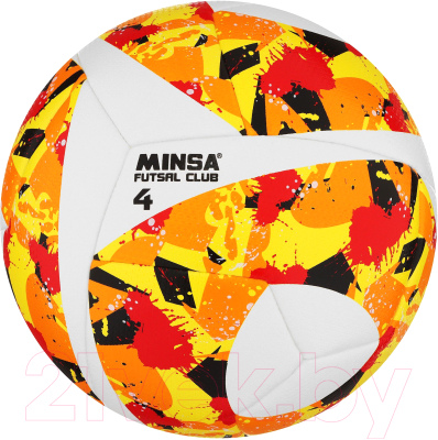 Футбольный мяч Minsa Futsal Club 9376740 (размер 4)