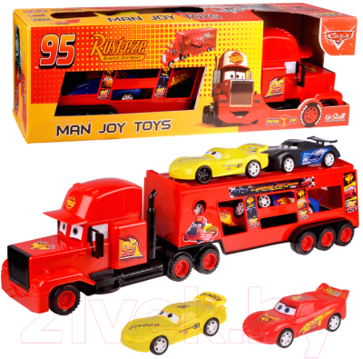 Набор игрушечных автомобилей Toybola Трейлер / М533