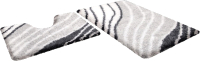 Набор ковриков для ванной и туалета Shahintex Soft Multicolor 60x90/60x50 (перламутр) - 